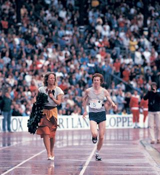 Record holder Hugh Jones on the 40th ASICS Stockholm Marathon