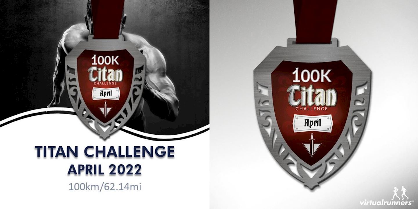 100km running titan challenge april