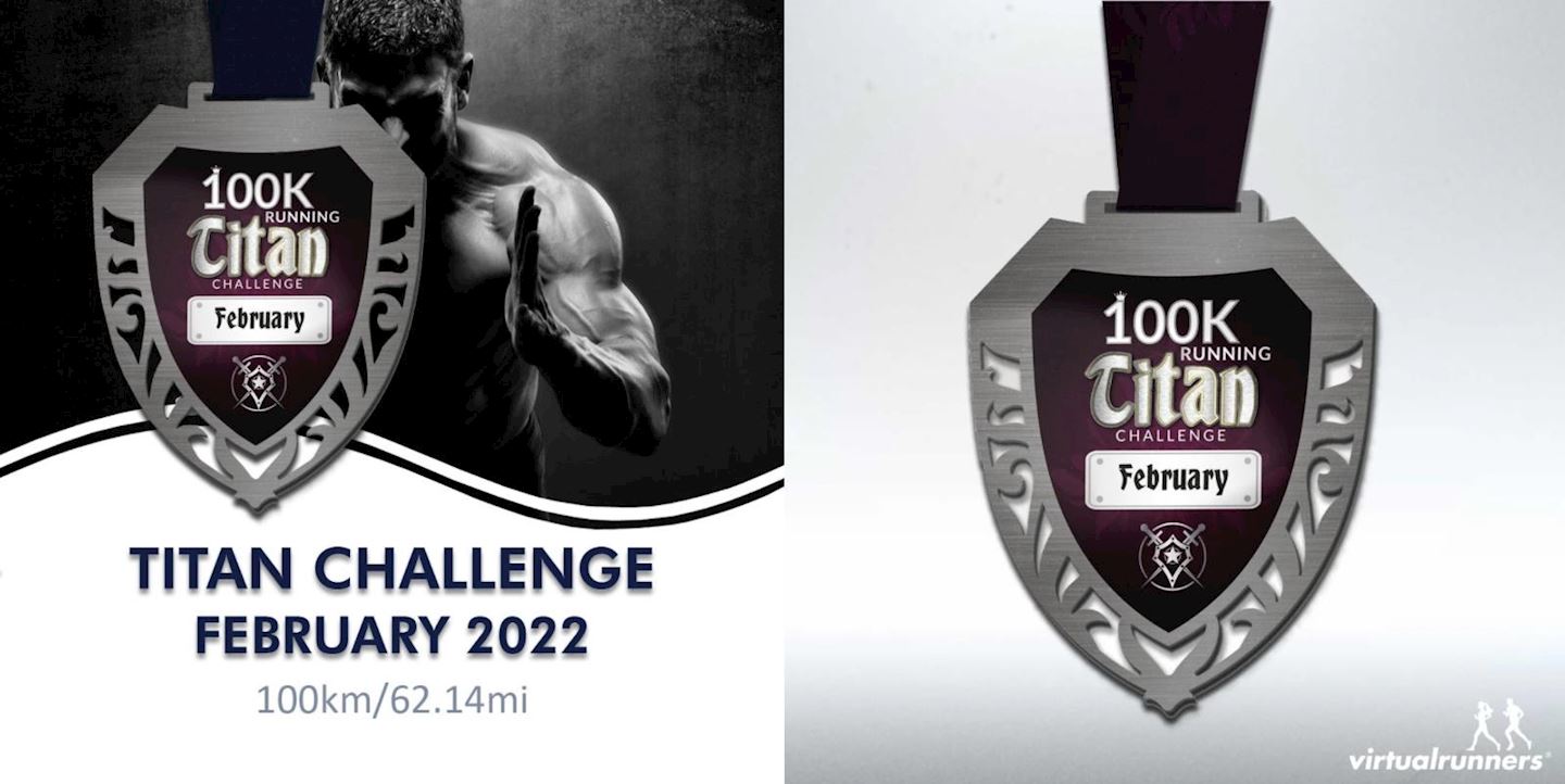 100km running titan challenge february