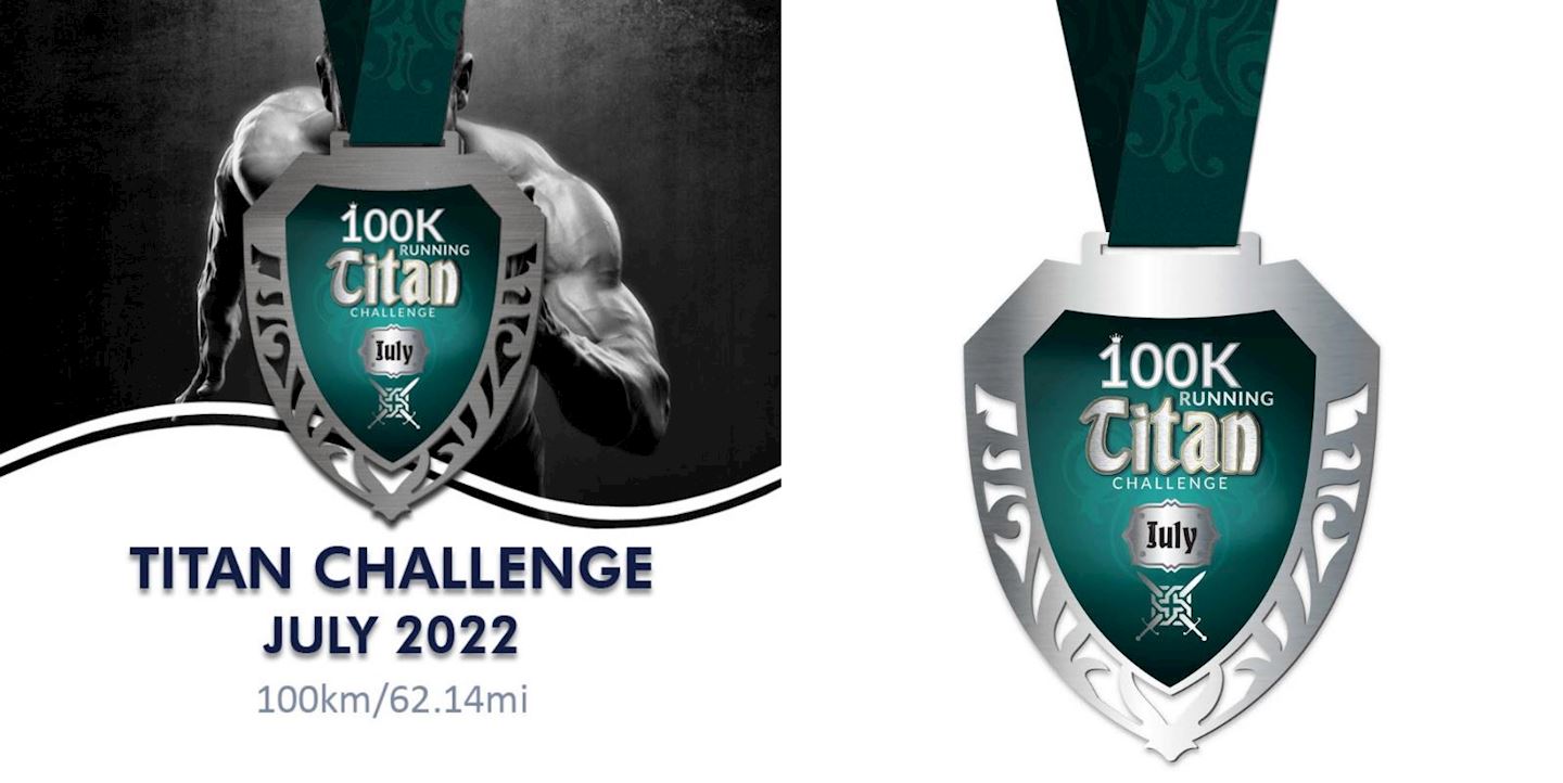 100km running titan challenge july