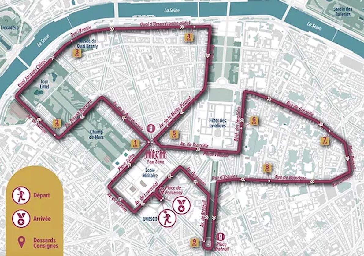 10km de la Tour Eiffel, 10 Dec 2023 | World's Marathons