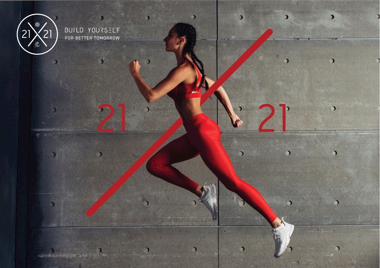 21x21 challenge running edition 2 to 22