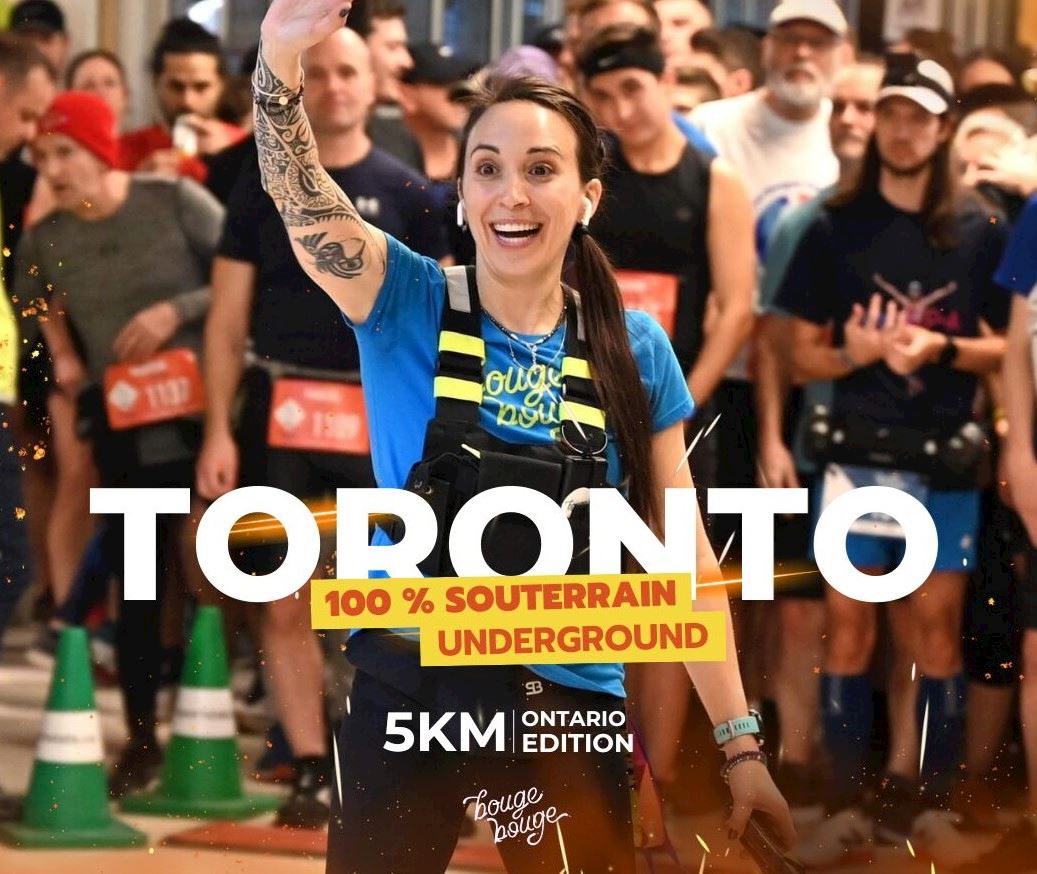 5km bougebouge toronto underground