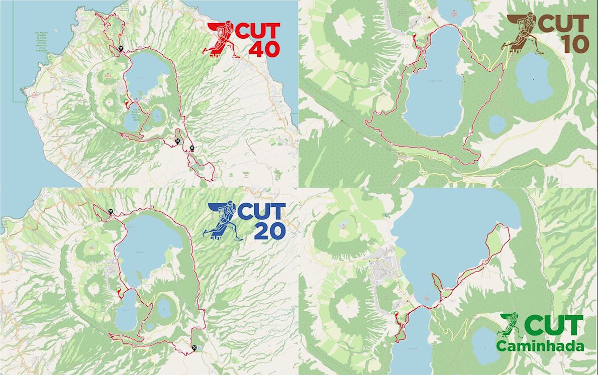 7 Cidades Ultimate Trail MAPA DEL RECORRIDO DE