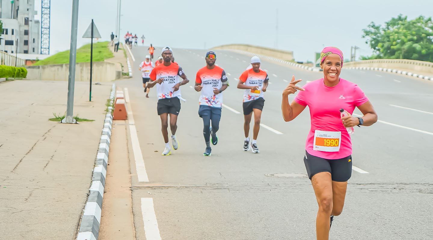 abuja charity half marathon
