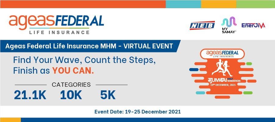 ageas federal life insurance mumbai half marathon virtual