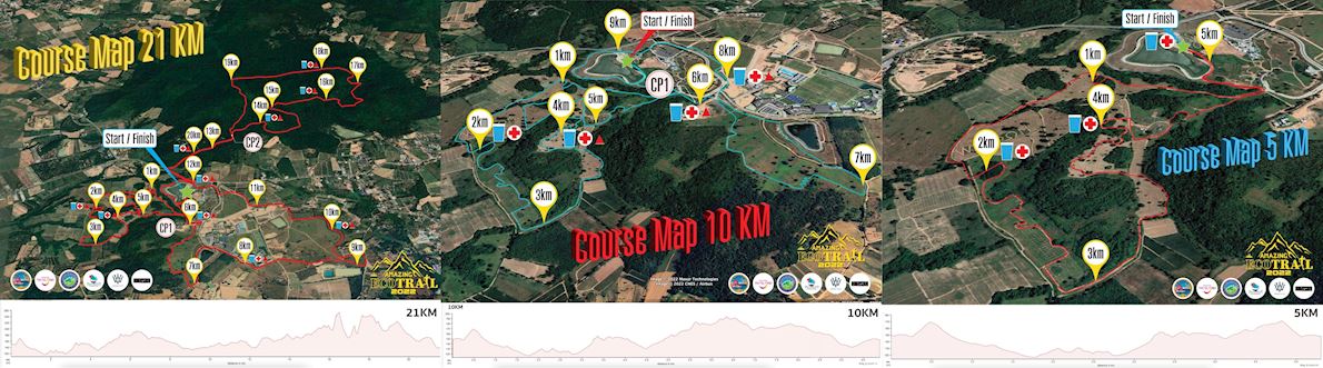 Amazing Eco Trail Mappa del percorso