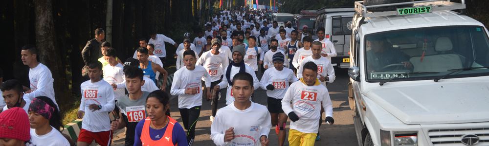 amway darjeeling police marathon