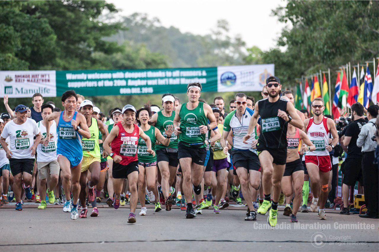 angkor wat international half marathon