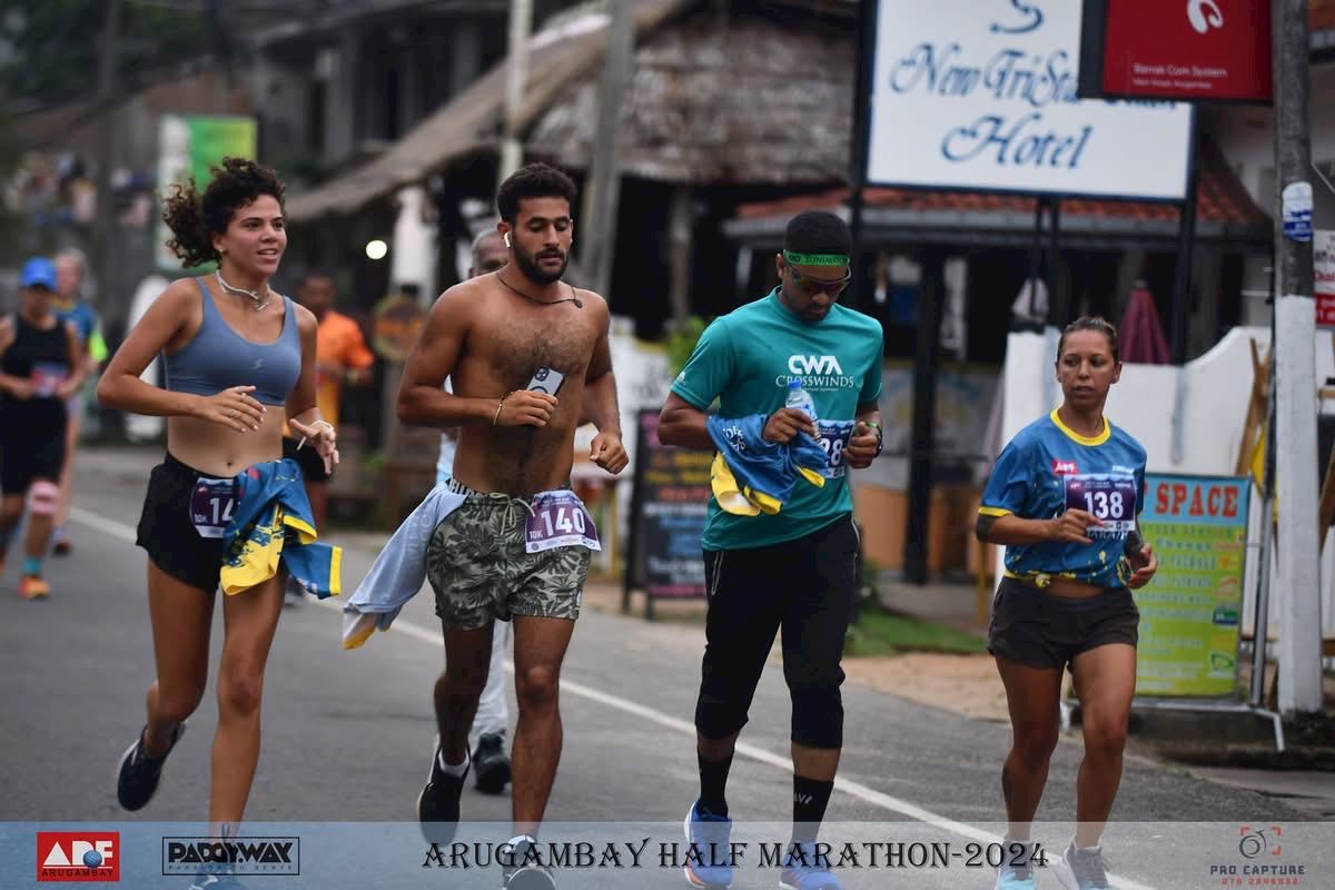 arugambay half marathon