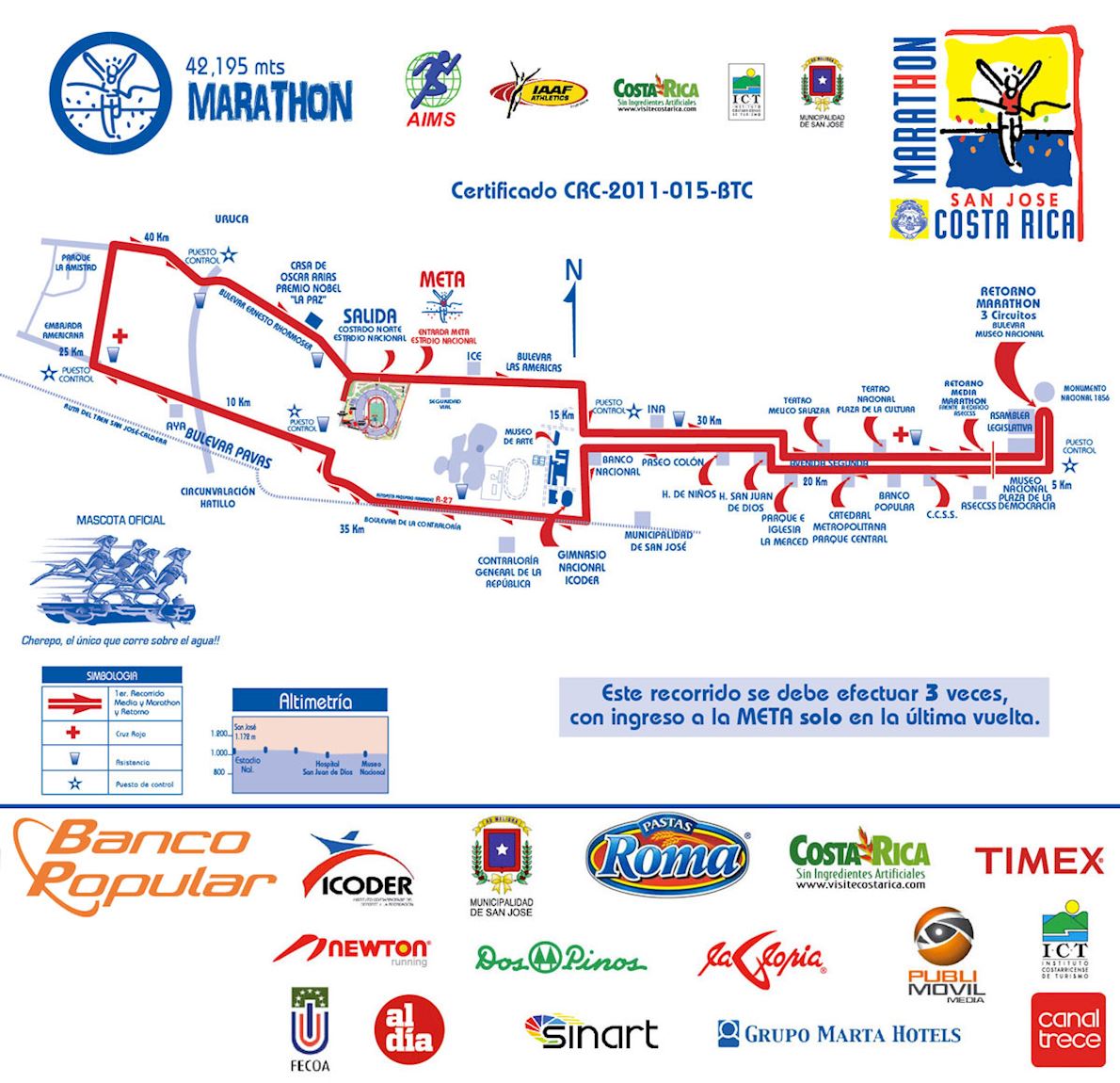 Marathon Internacional Costa Rica World's Marathons