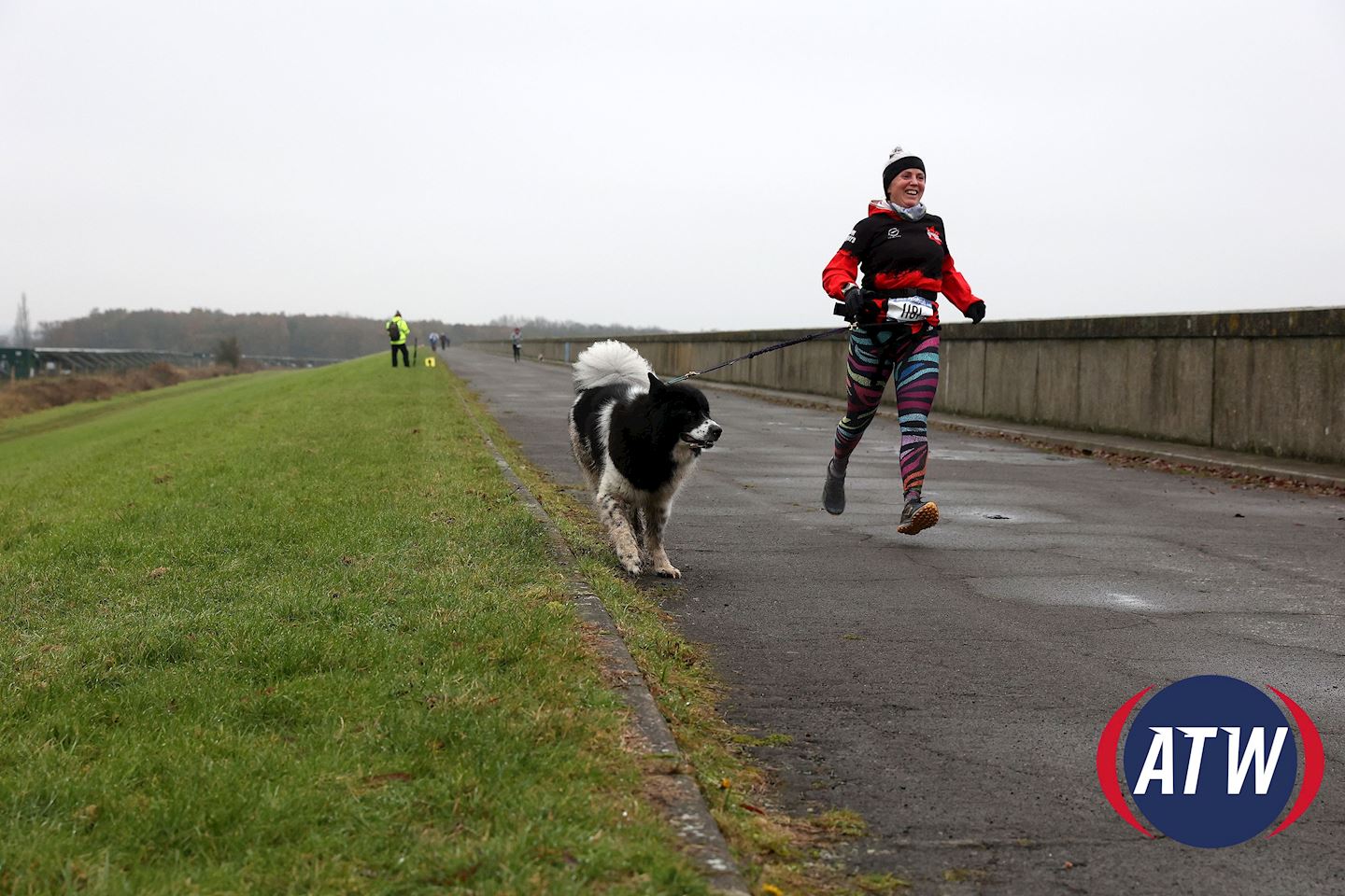 atw grafham water trail canicross