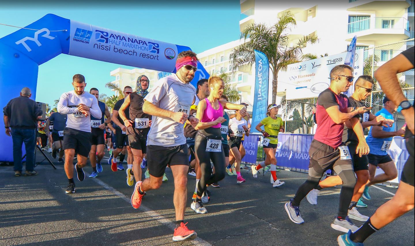 ayia napa half marathon