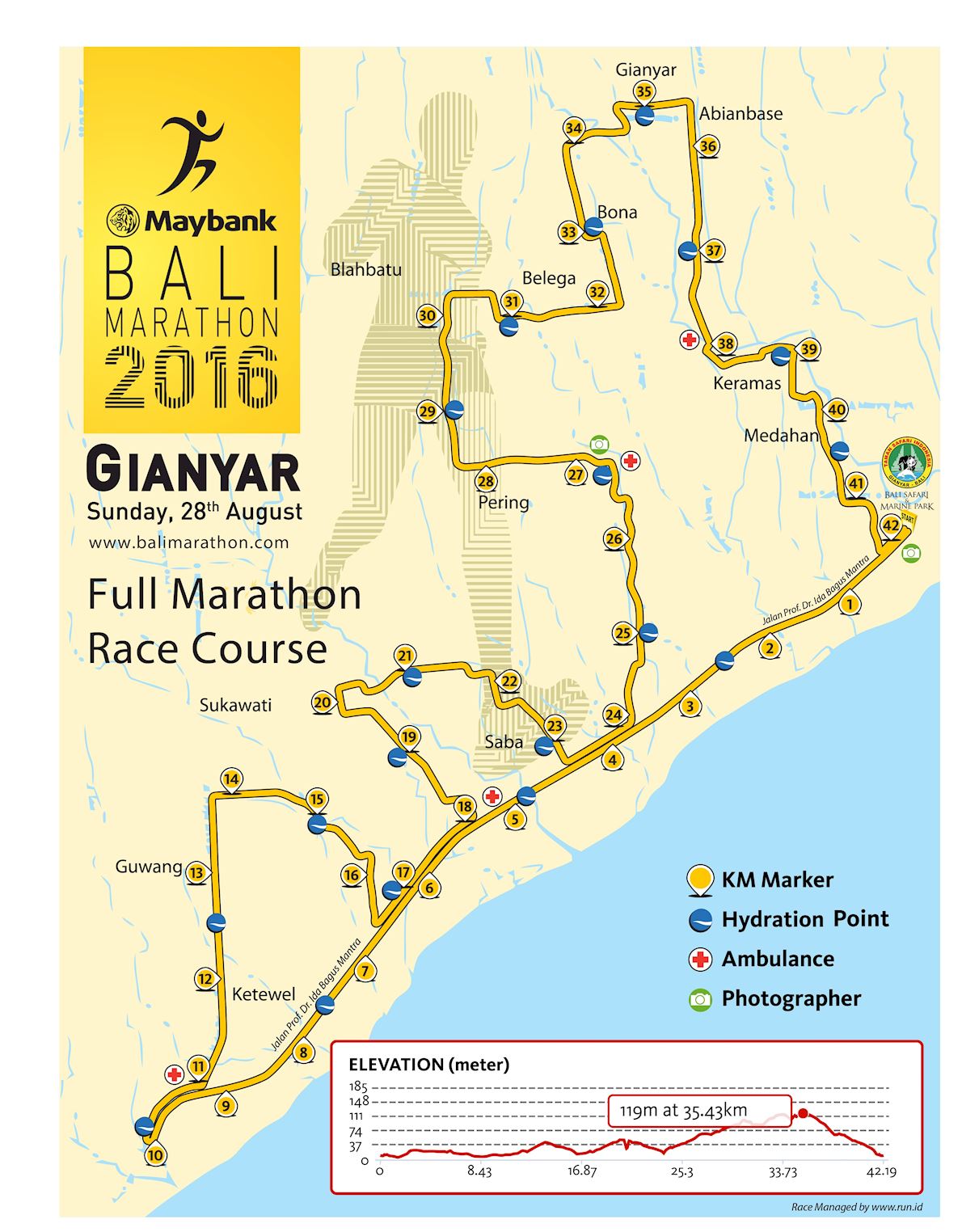 Maybank Bali Marathon, Aug 28 2022 World's Marathons