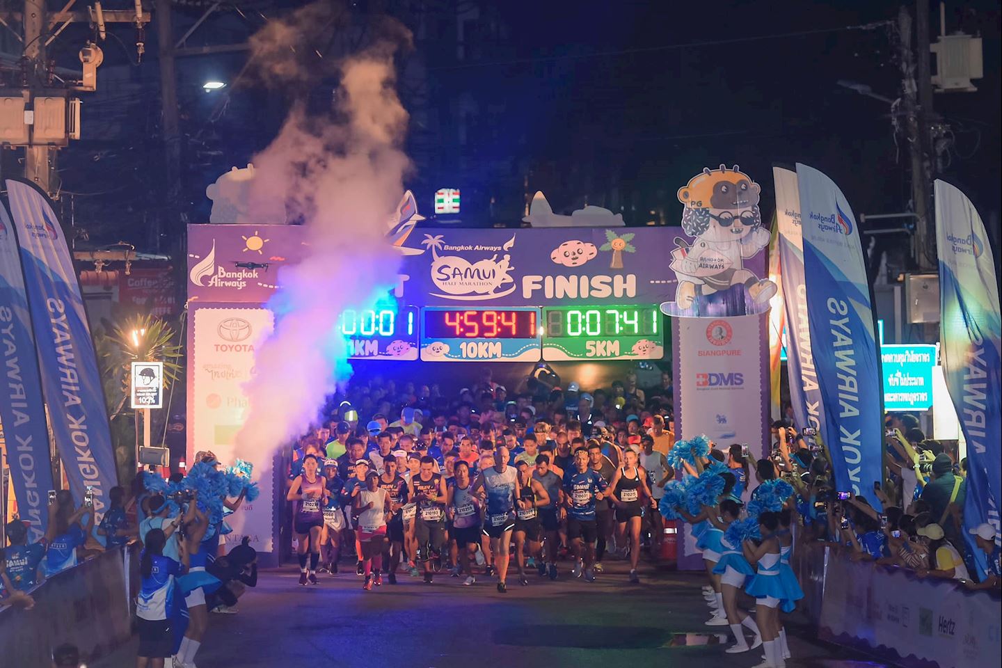 bangkok airways samui half marathon