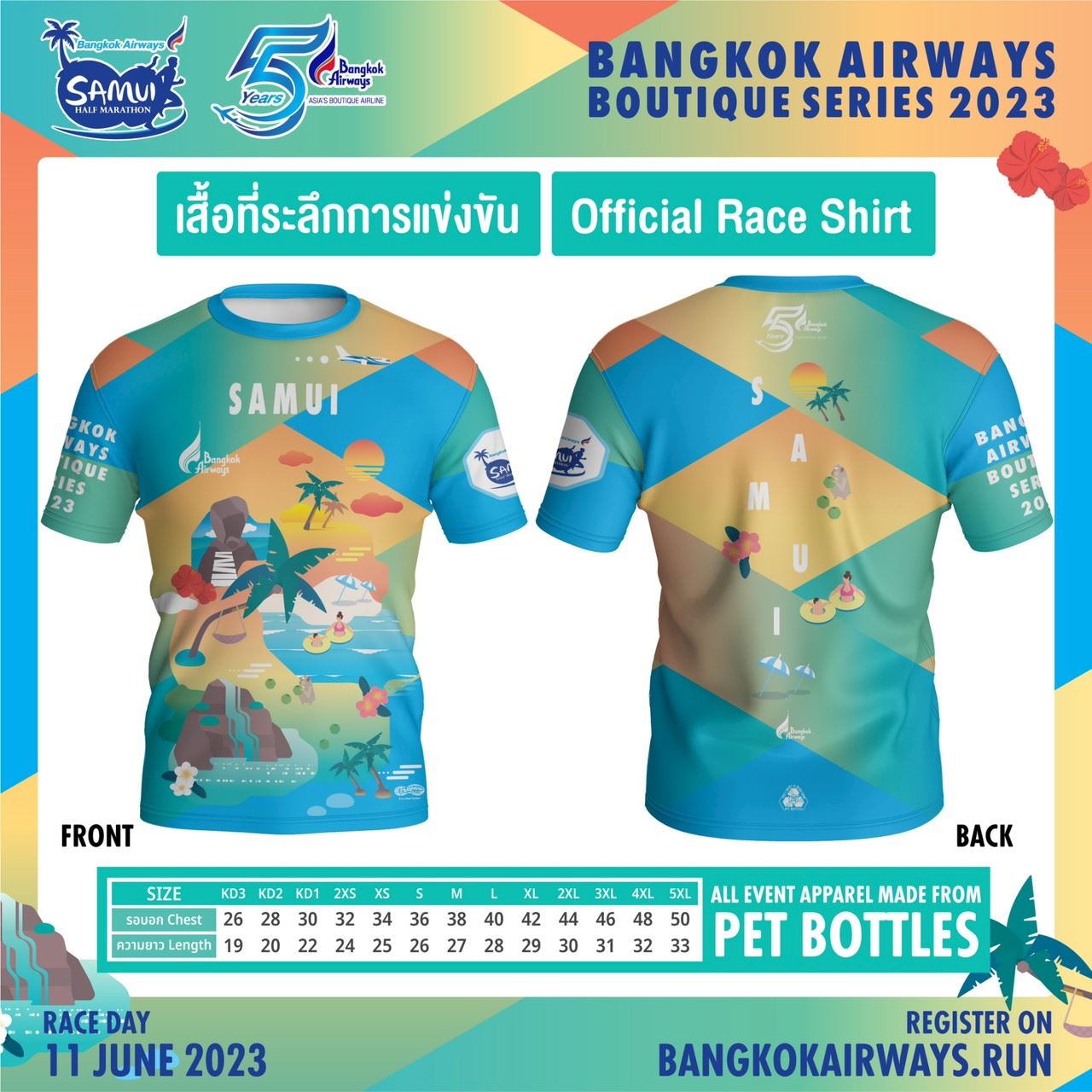 bangkok airways samui half marathon