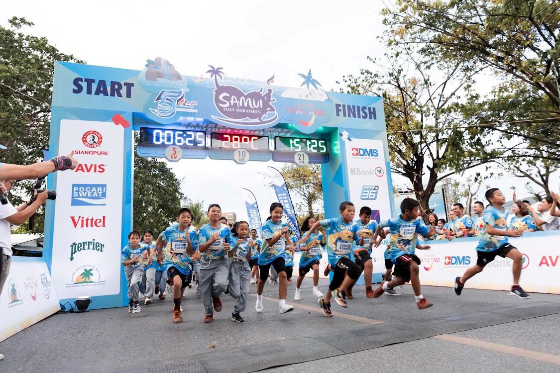 bangkok airways samui half marathon