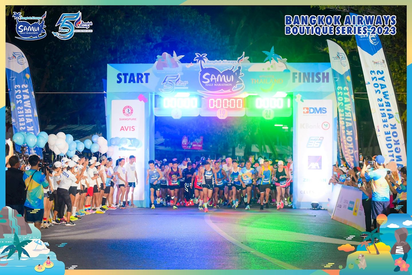 bangkok airways samui half marathon