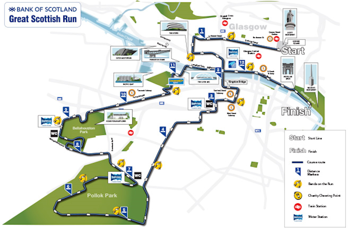 Great Scottish Run Race Results Glasgow, Scottland, UK 10/1/2023