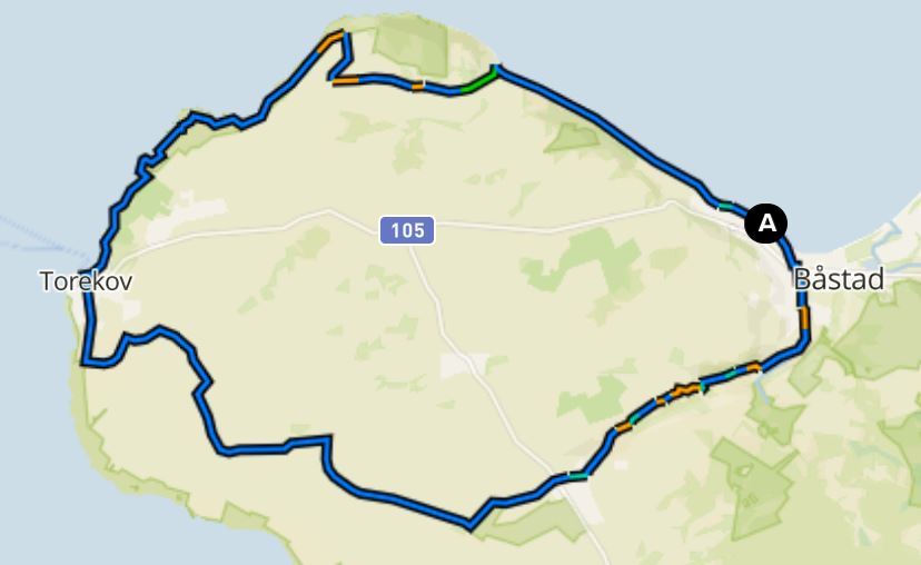 Båstad Marathon ITINERAIRE