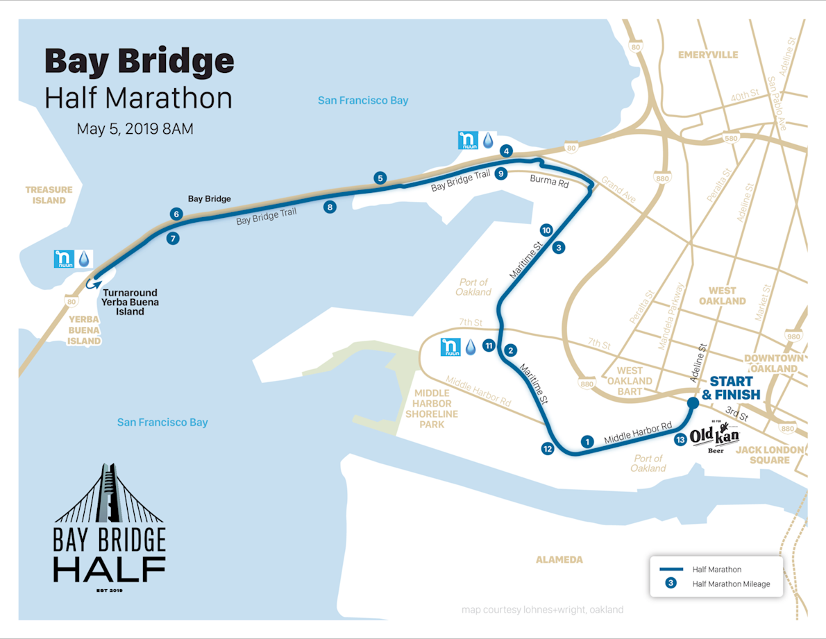 Bay Bridge Half Marathon, May 01 2022 World's Marathons