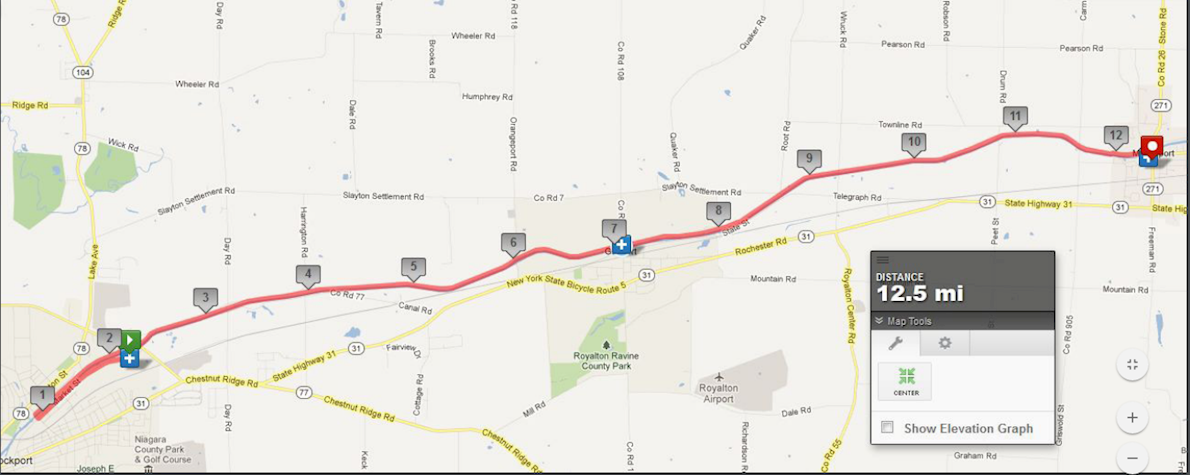 Beast of Burden 50 Miles (Summer) Route Map