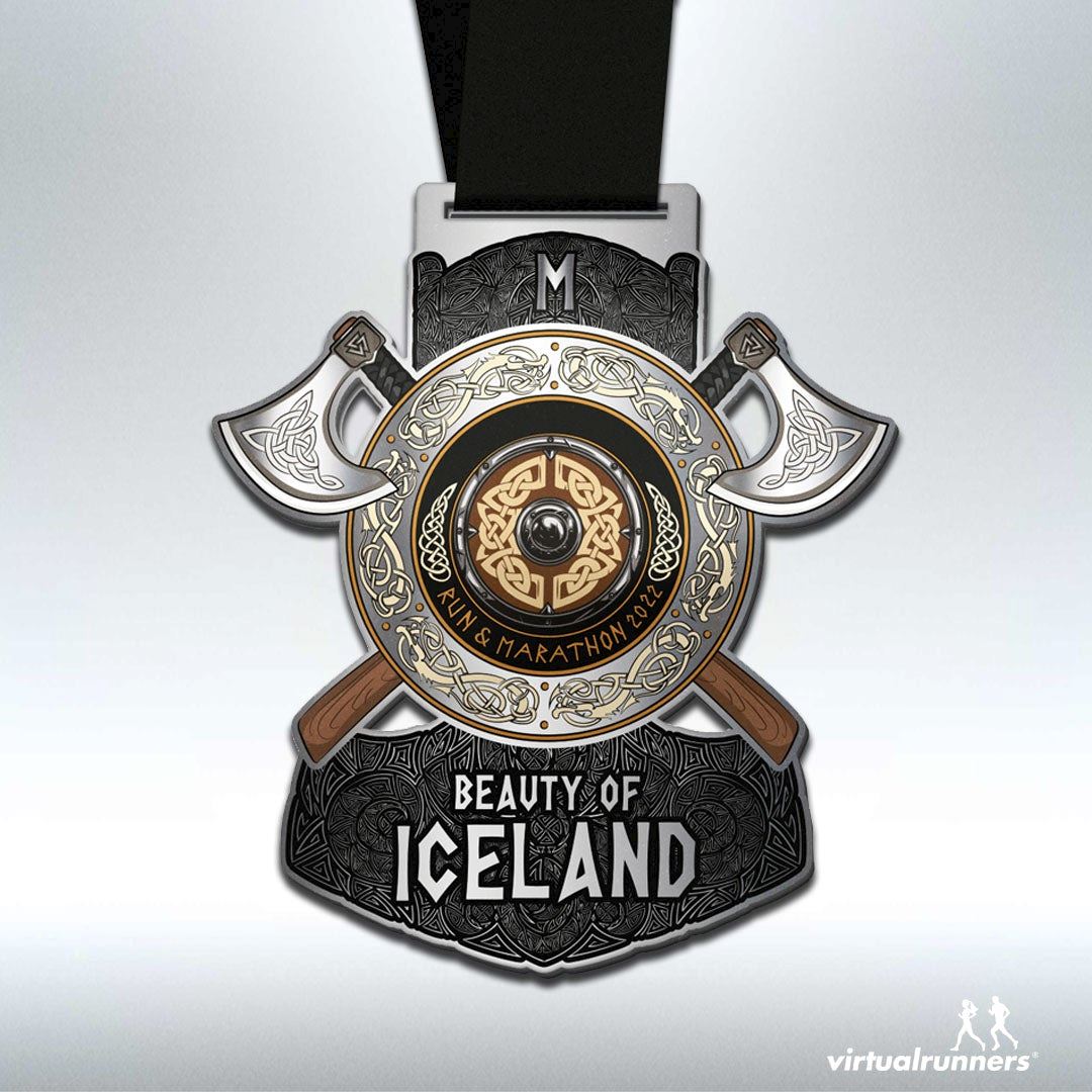 beauty of iceland run and virtual marathon