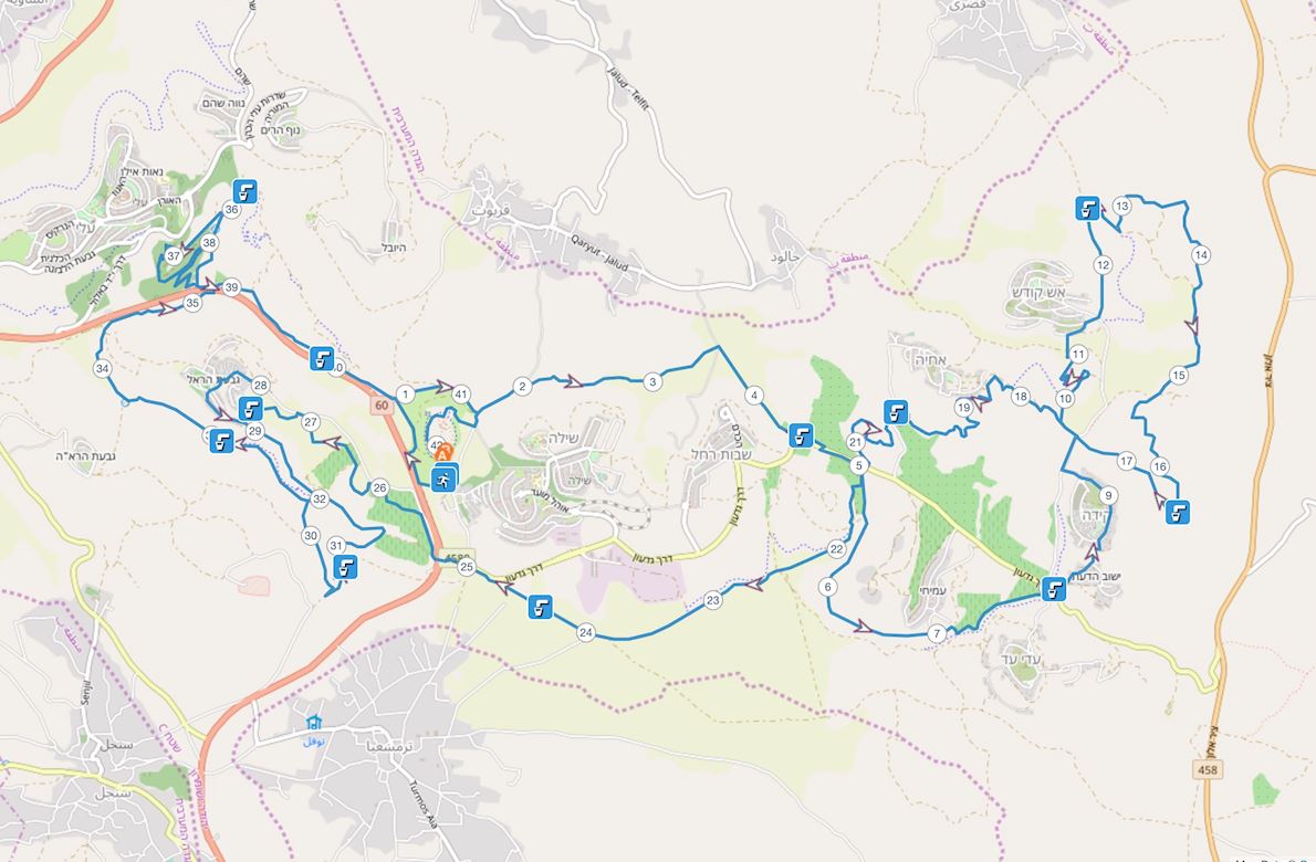 Bible Marathon MAPA DEL RECORRIDO DE