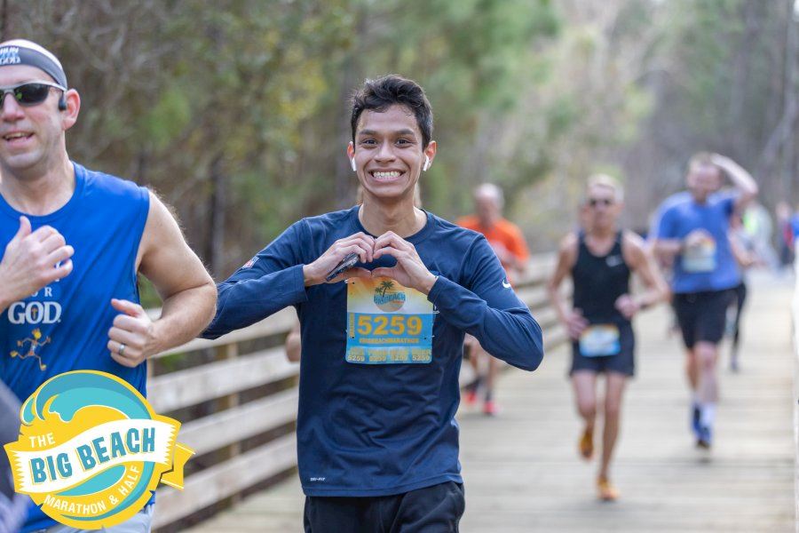 big beach marathon half marathon and safari 5k