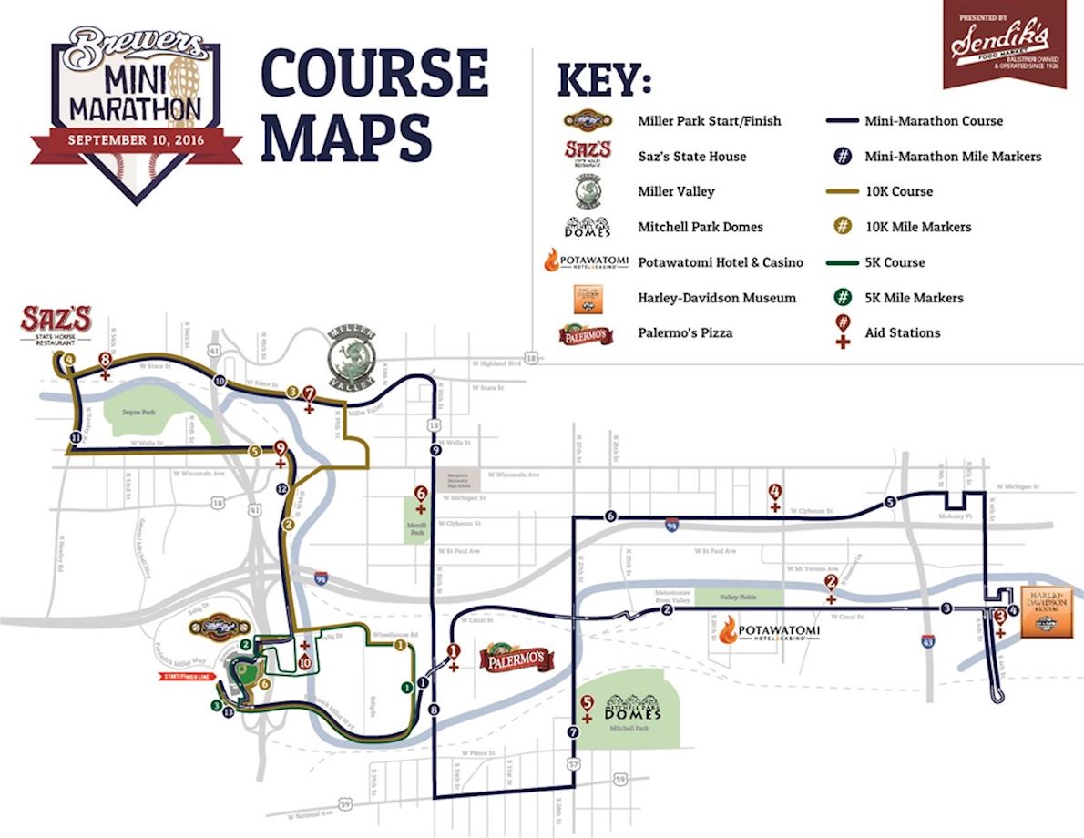 Brewers Mini Marathon, Sep 28 2019 World's Marathons