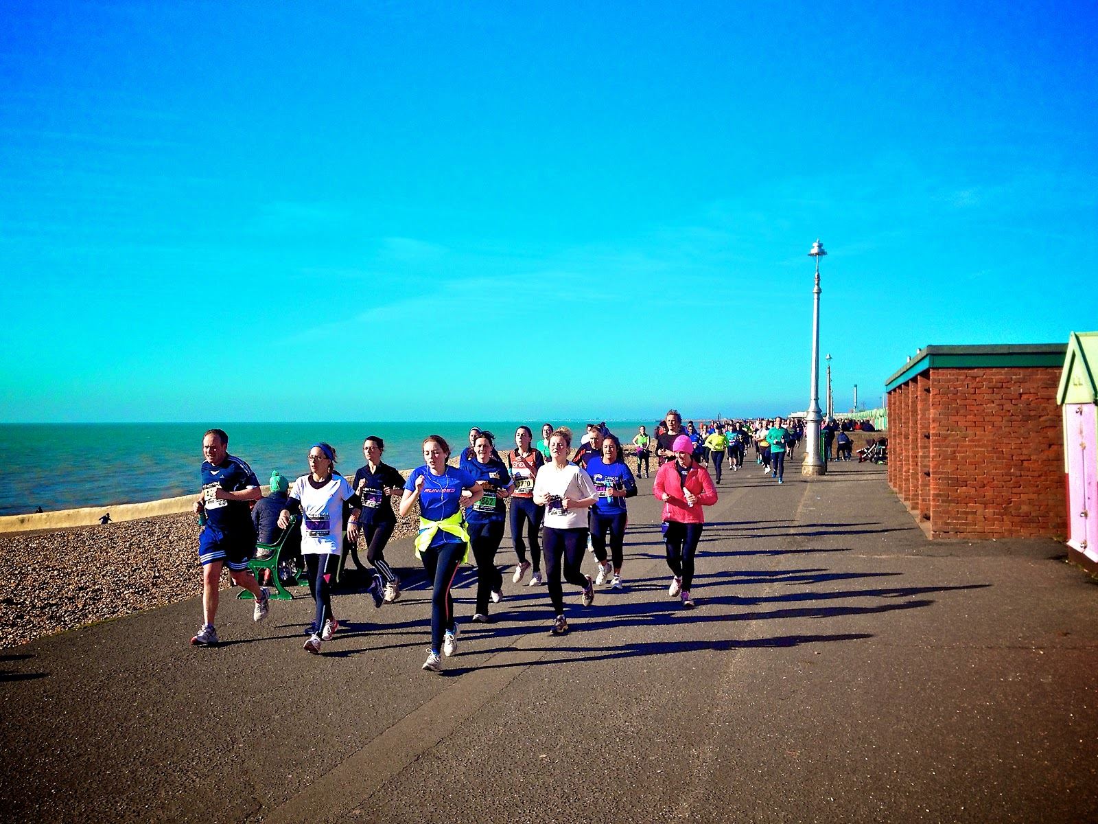 Landung Zurückfallen Medizinisch brighton half marathon route Es