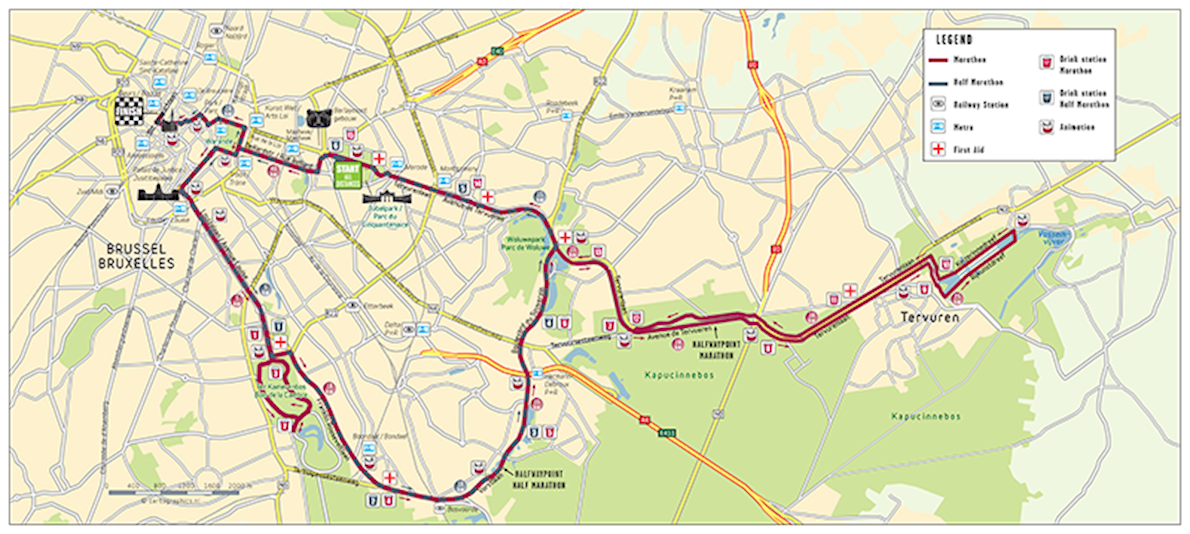 Brussels Marathon, Oct 28 2018 World's Marathons