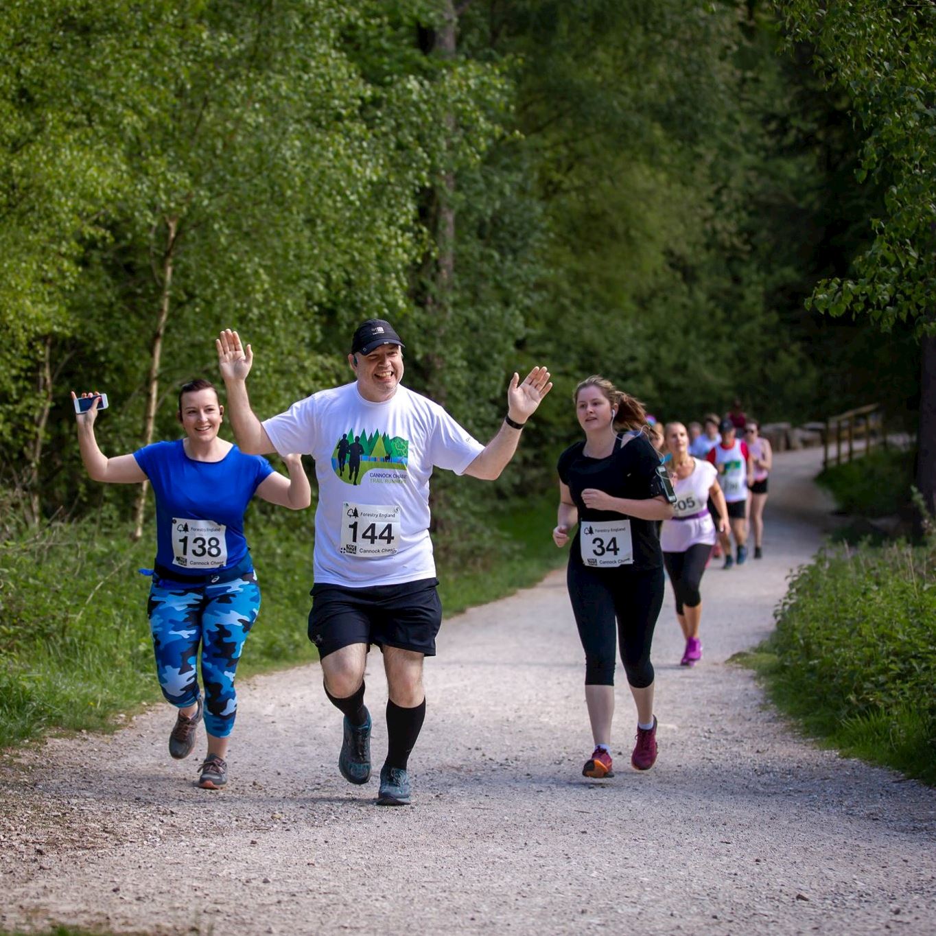 cannock chase forest half marathon 10k