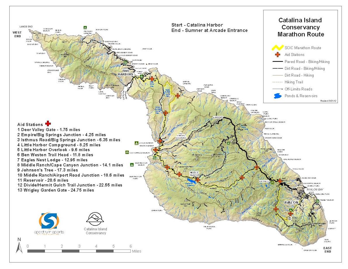 Catalina Island Marathon World's Marathons