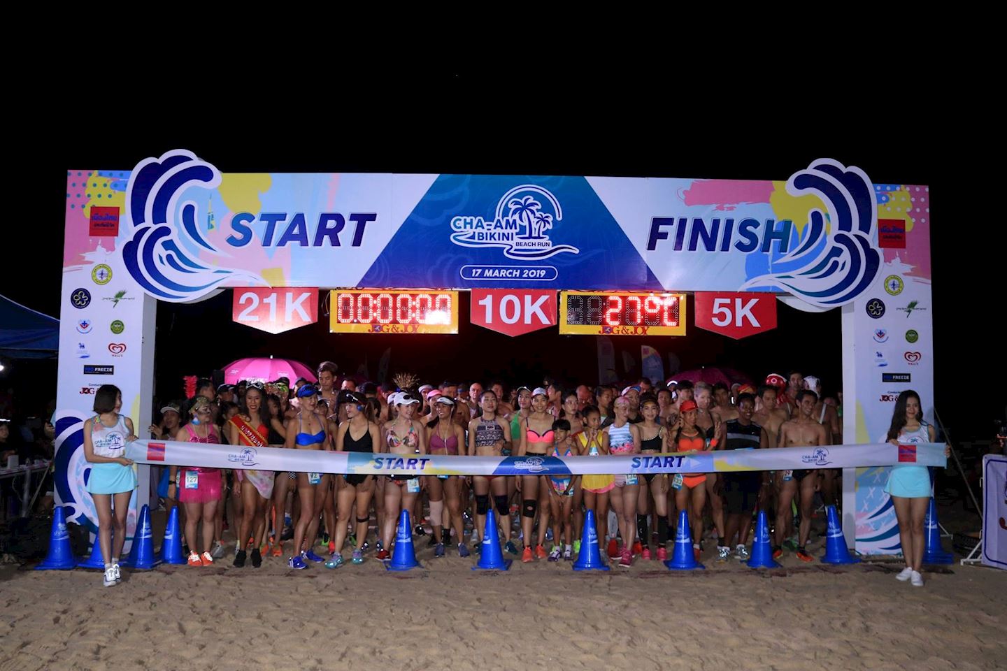 cha am bikini beach run