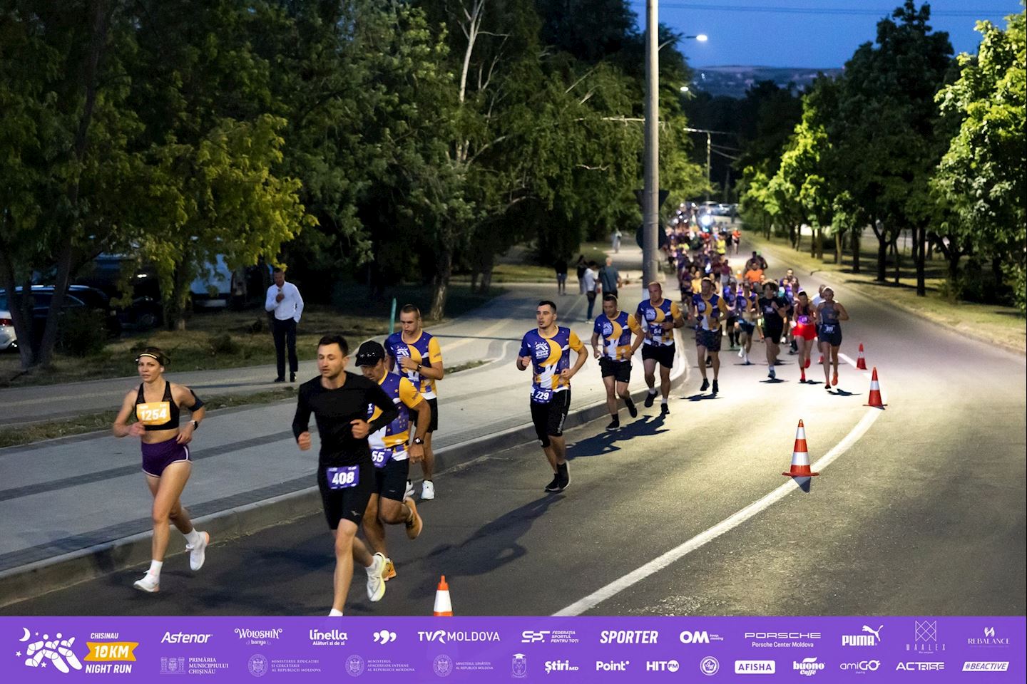 chisinau 10 km night run