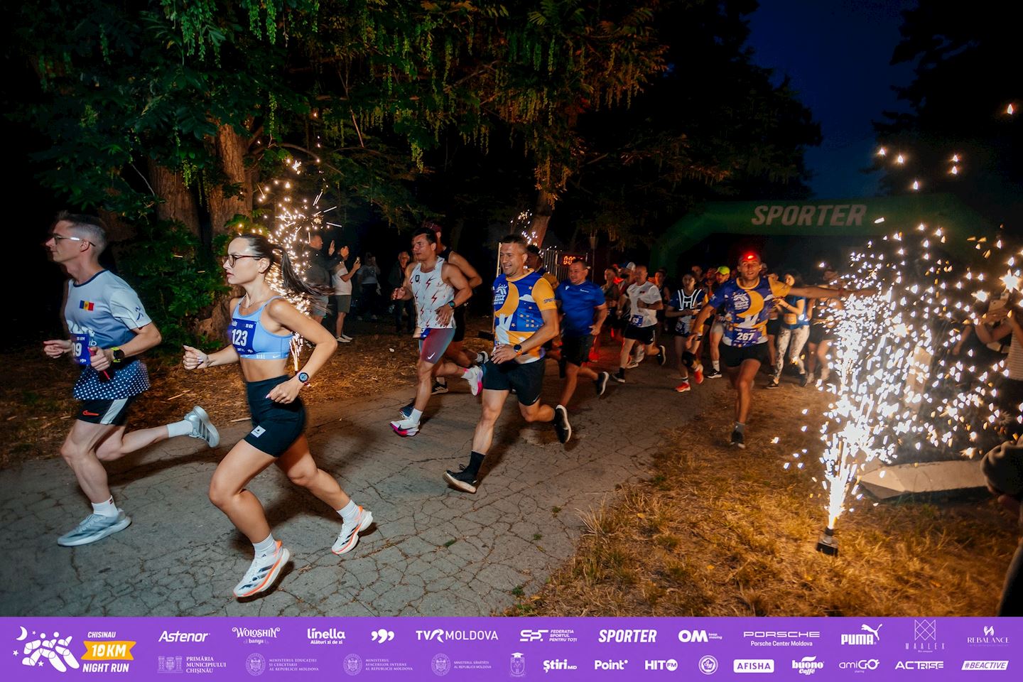 chisinau 10 km night run