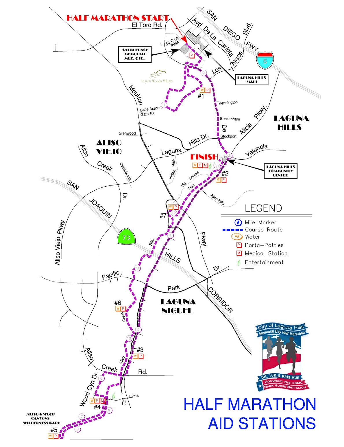 City of Laguna Hills Memorial Half Marathon | World's Marathons