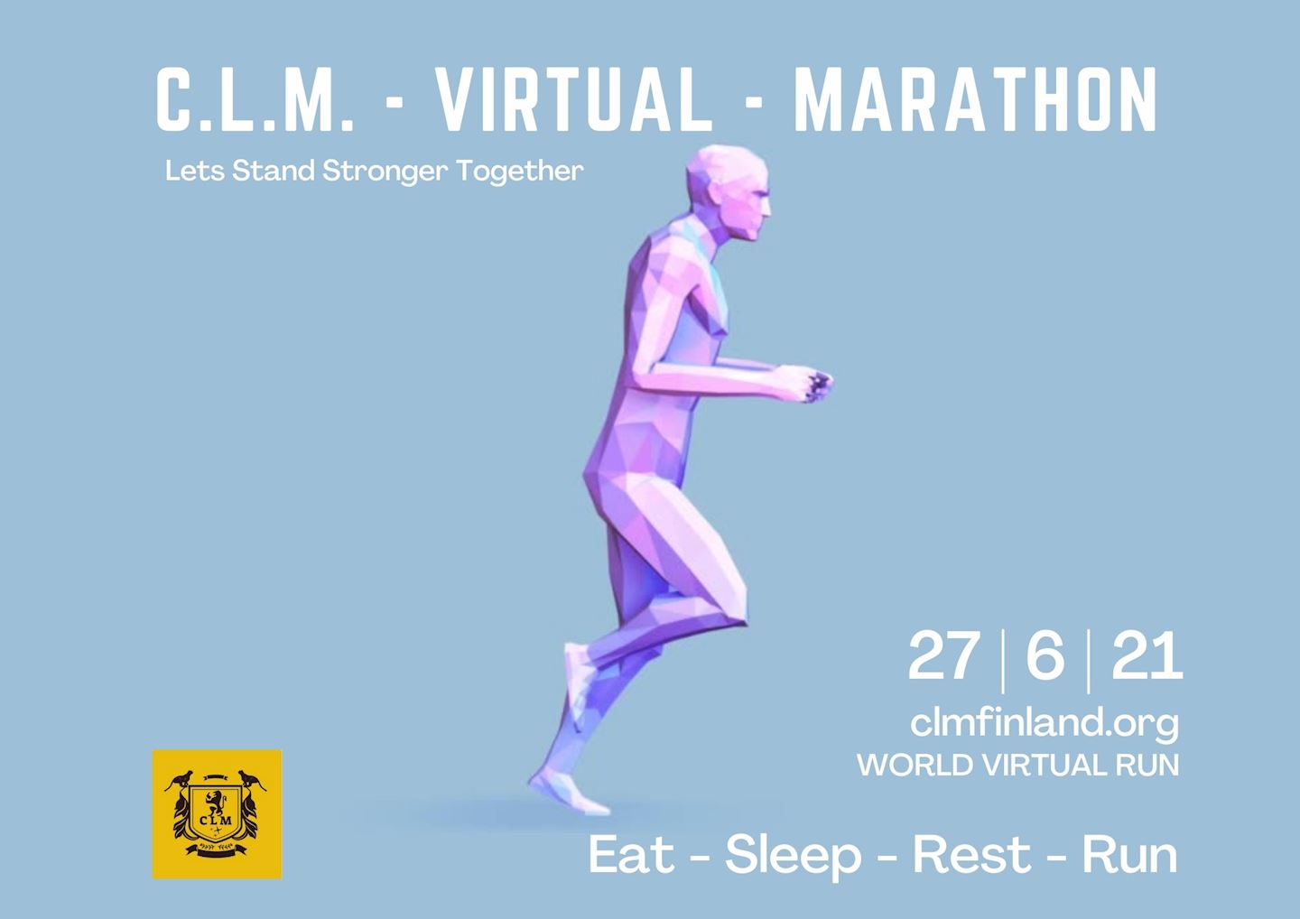clm world virtual run for charity
