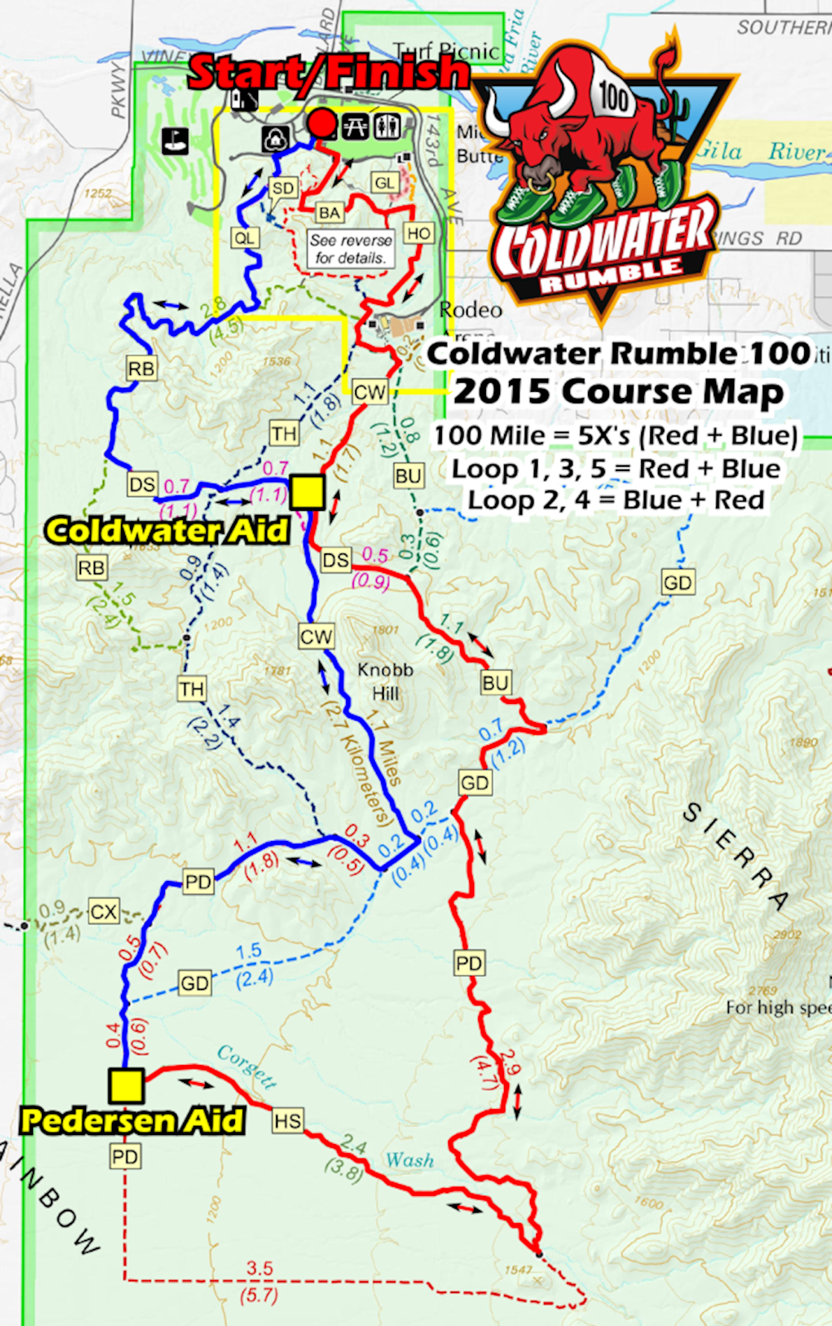 Coldwater Rumble Trail Runs World's Marathons