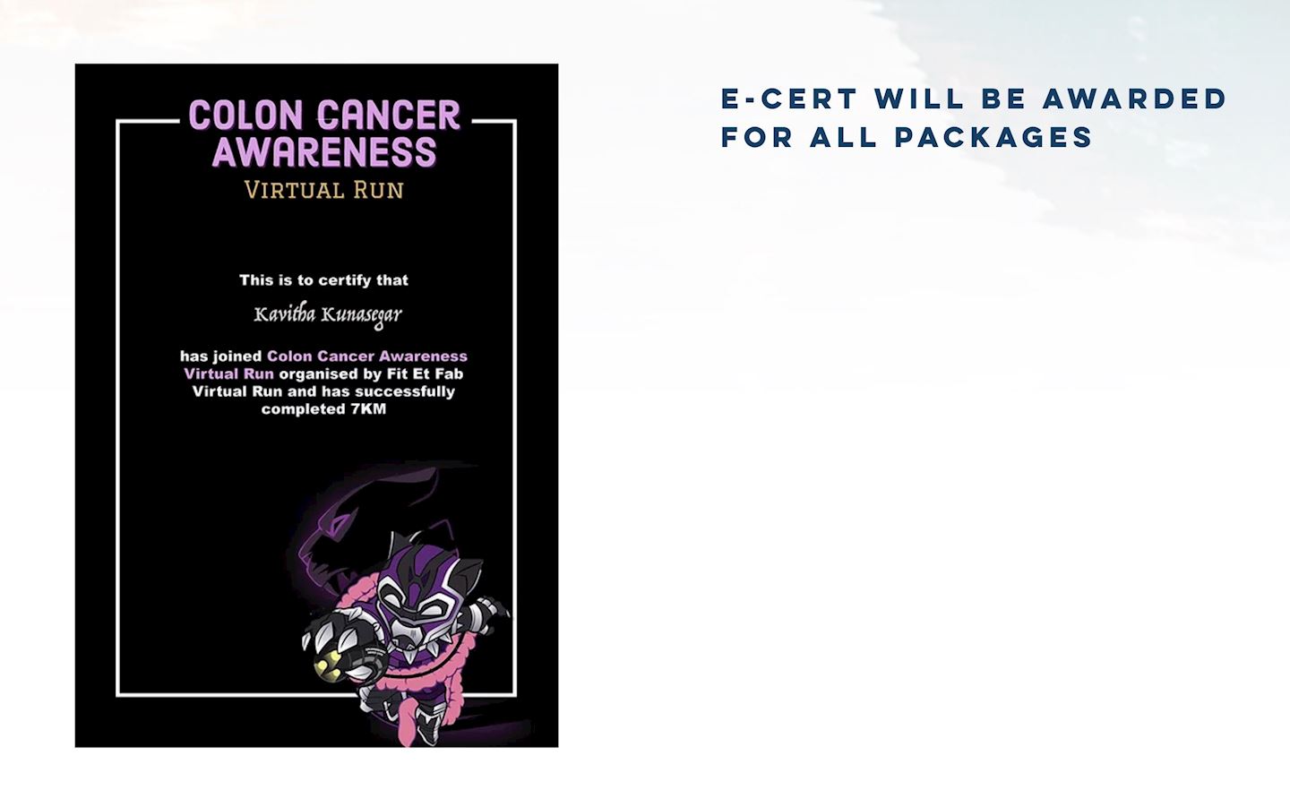 colon cancer awareness virtual run