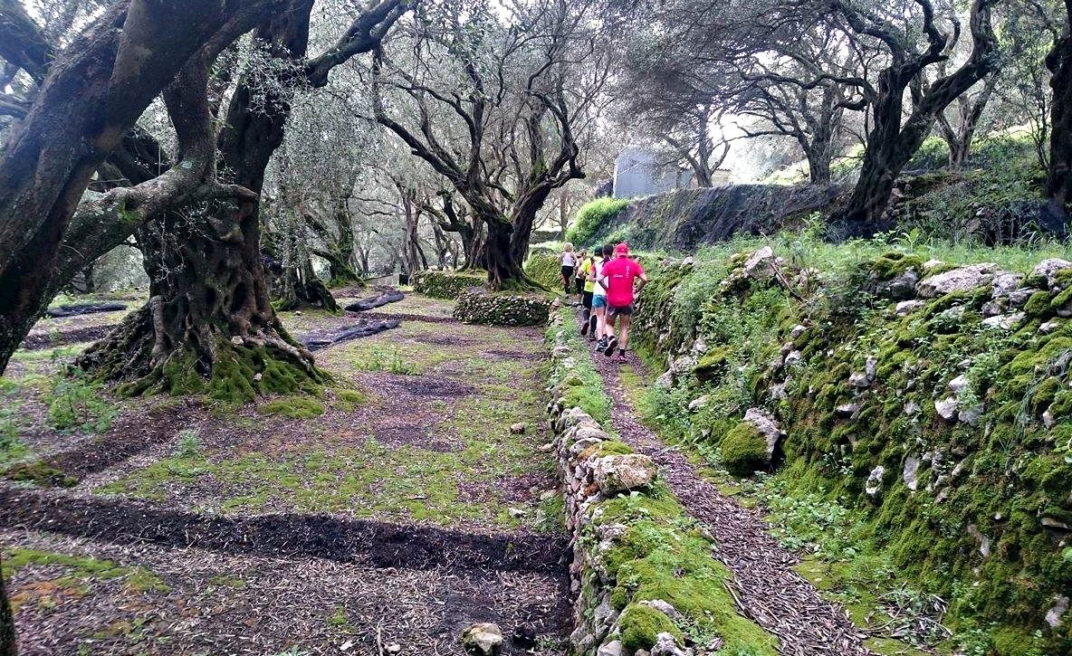 corfu mountain trail