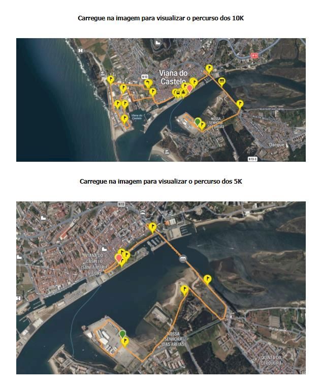 3ª Corrida Porto de Viana 路线图