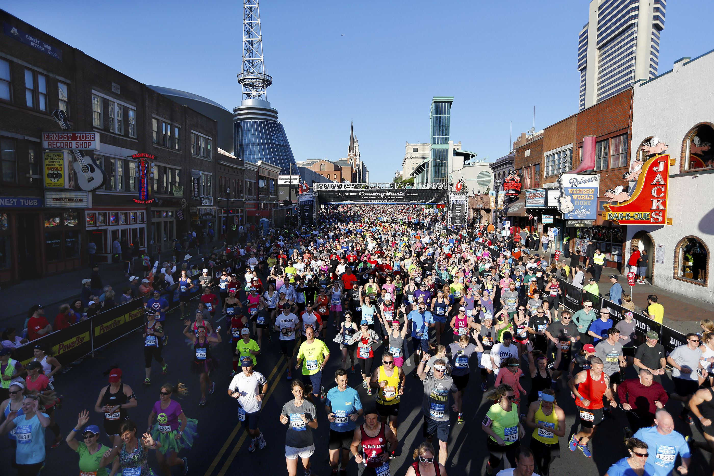 Nashville Marathon 2025 Route Paige Barbabra