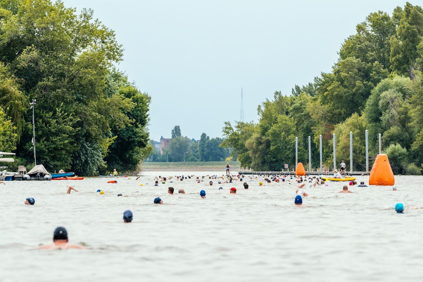 danube bay swimming