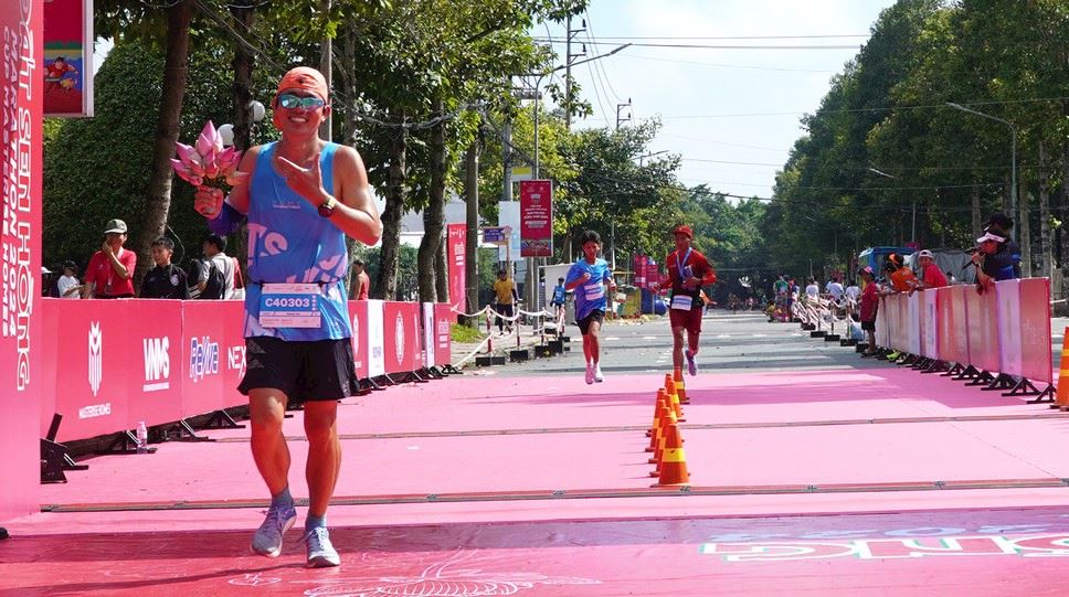 dat sen hong marathon dong thap