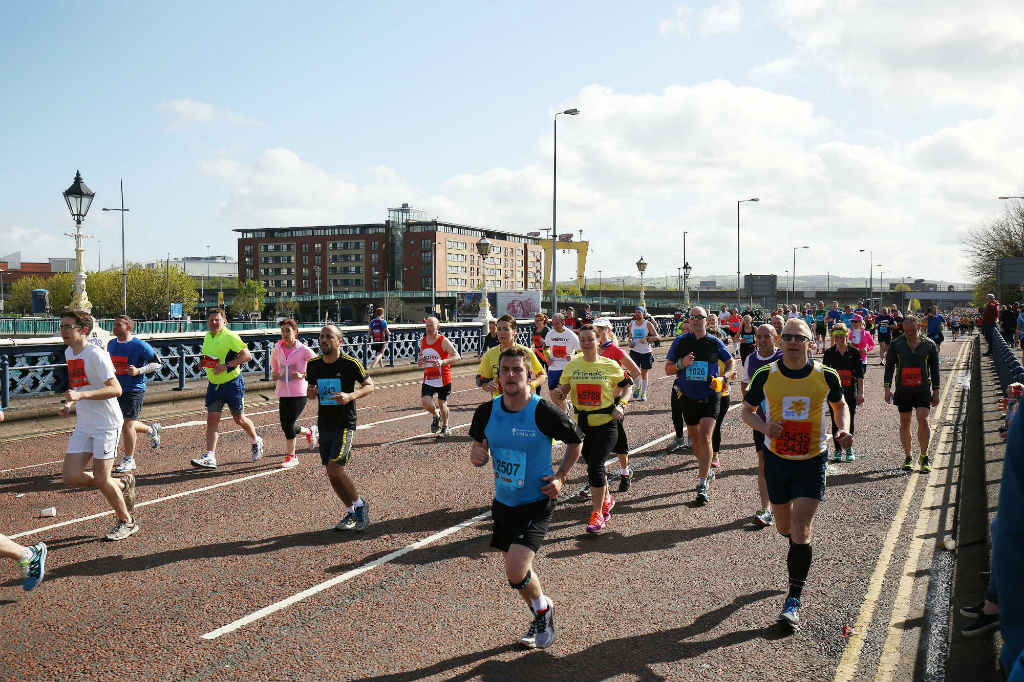 deep riverrock belfast city marathon