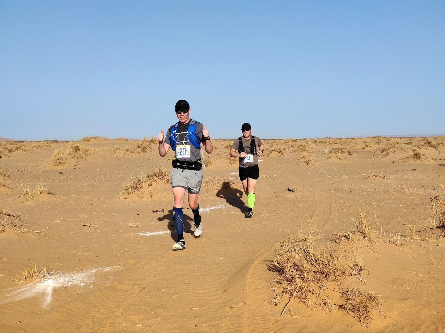 dune marathon run in the desert