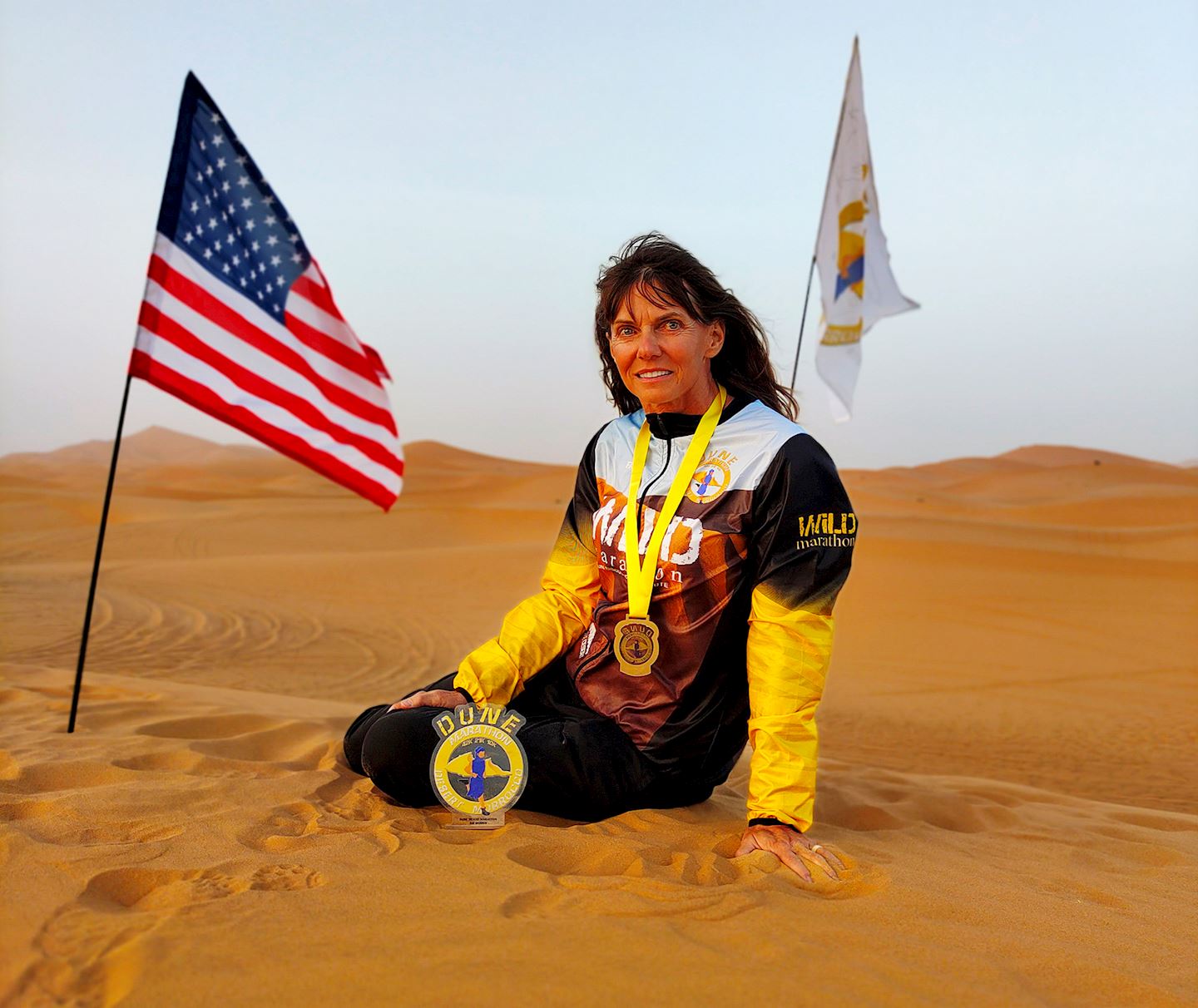 dune marathon run in the desert
