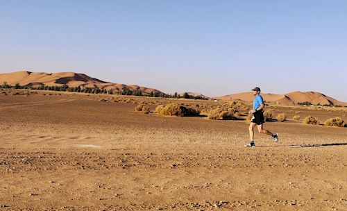 Dune Marathon. Run in the Desert, Feb 20 2022